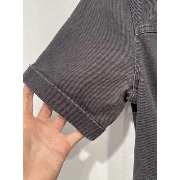 BDG Magritte Gray Short Sleeve Romper Utility Size Small Urban Shortall Festival - Picture 5 of 11